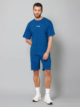 RS BE GAMER-OVERSIZED CO-ORD-ROYAL BLUE
